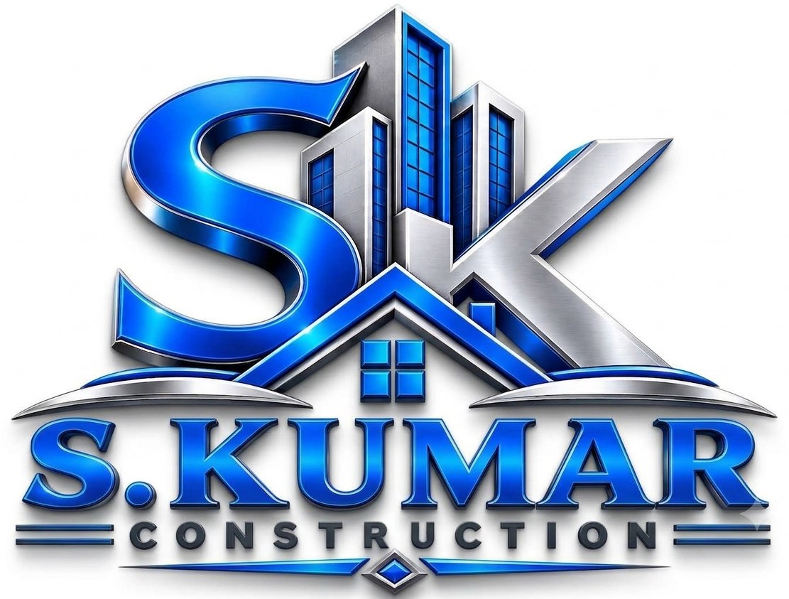 S Kumar Construction Logo
